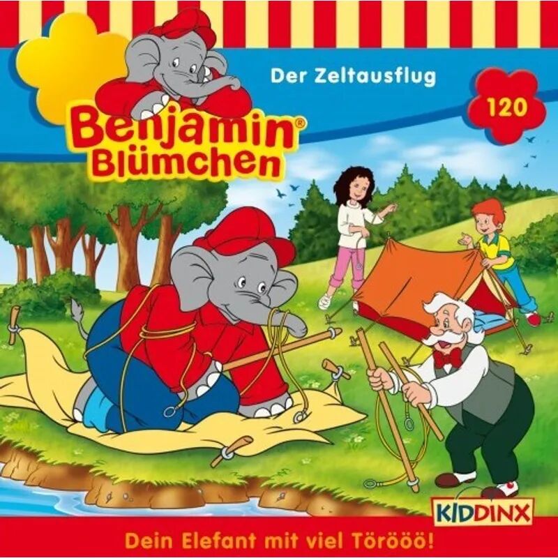 Kiddinx Media Benjamin Blümchen - 120 - Der Zeltausflug