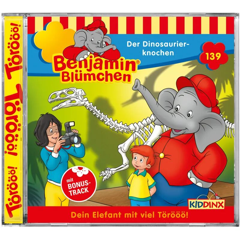 Kiddinx Media Benjamin Blümchen - 139 - Der Dinosaurierknochen