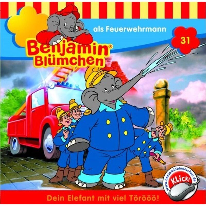 Kiddinx Media Benjamin Blümchen - 31 - Benjamin Blümchen als Feuerwehrmann