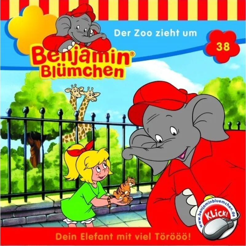 Kiddinx Media Benjamin Blümchen - 38 - Der Zoo zieht um