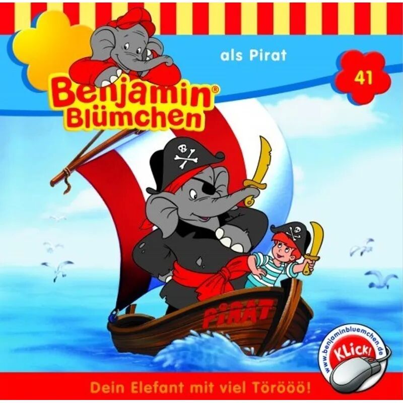 Kiddinx Media Benjamin Blümchen - 41 - Benjamin Blümchen als Pirat