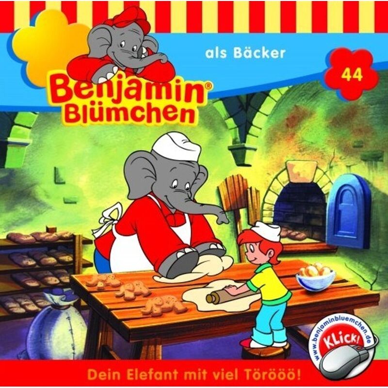 Kiddinx Media Benjamin Blümchen - 44 - Benjamin Blümchen als Bäcker