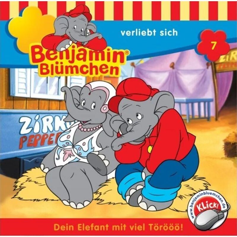 Kiddinx Media Benjamin Blümchen - 7 - Benjamin Blümchen verliebt sich