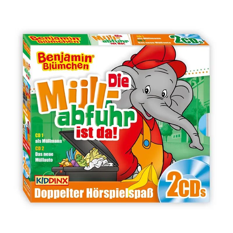 Kiddinx Media Benjamin Blümchen - Die Müllabfuhr ist da!, 2 Audio-CD