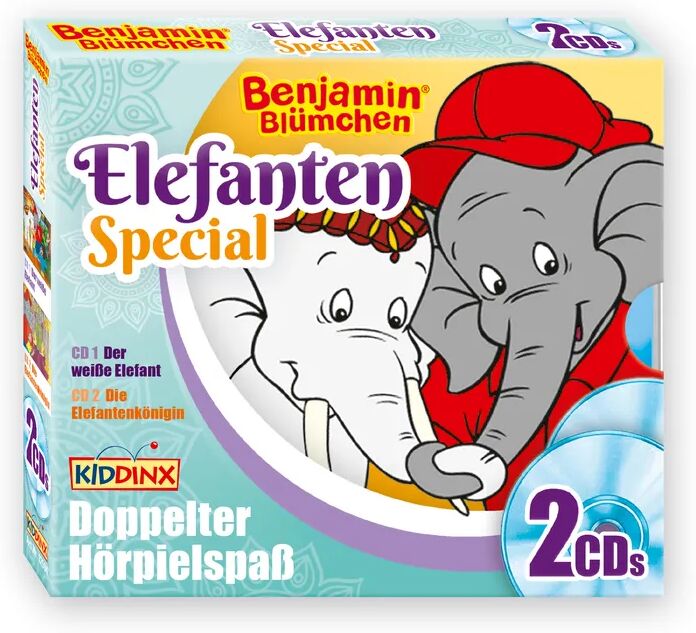 Kiddinx Media Benjamin Blümchen - Elefanten-Special, 2 Audio-CD