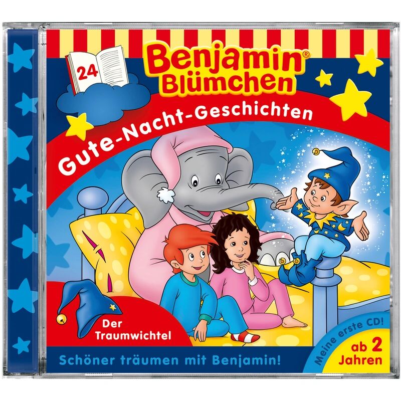 Kiddinx Media Benjamin Blümchen, Gute-Nacht-Geschichten, Der Traumwichtel, Audio-CD