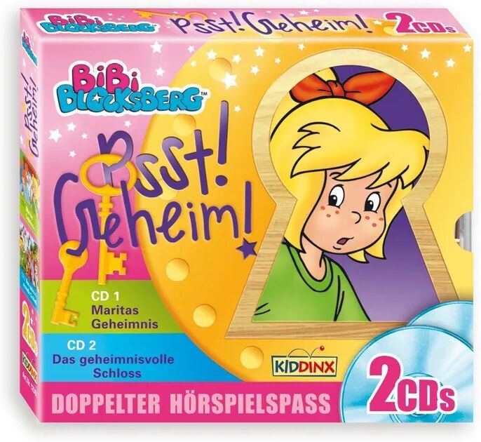 Kiddinx Media Bibi Blocksberg - CD-Box: Psst! Geheim!, 2 Audio-CDs