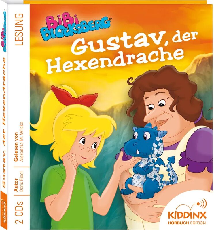 Kiddinx Media Bibi Blocksberg - Gustav, der Hexendrache, 2 Audio-CD