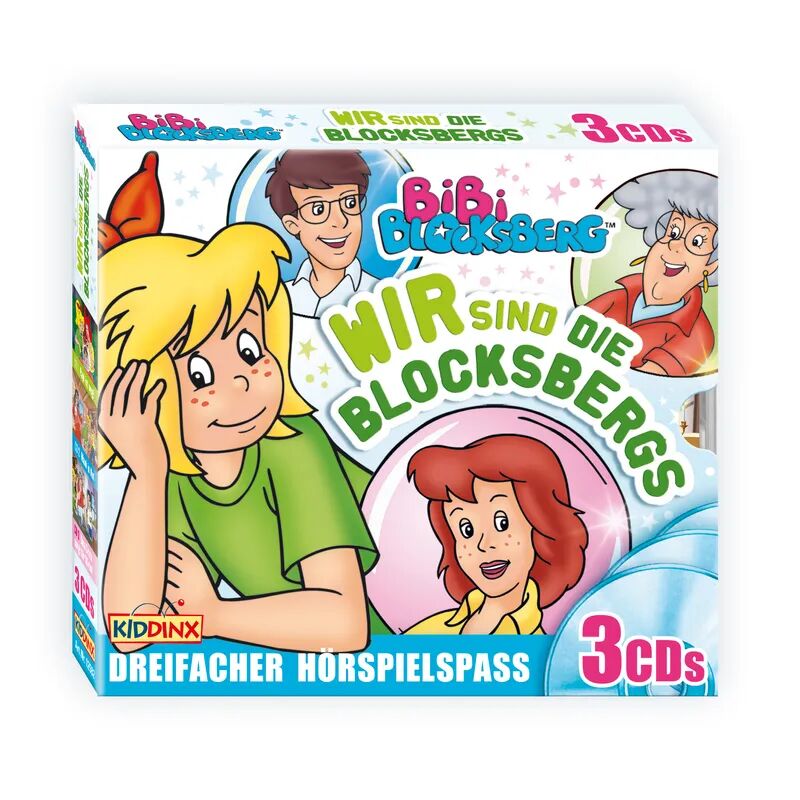 Kiddinx Media Bibi Blocksberg - Wir sind die Blocksbergs, 3 Audio-CD