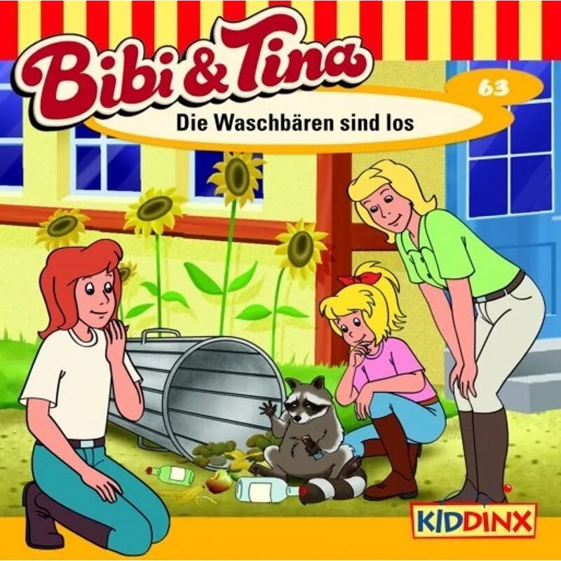 Kiddinx Media Bibi & Tina - 63 - Die Waschbären sind los
