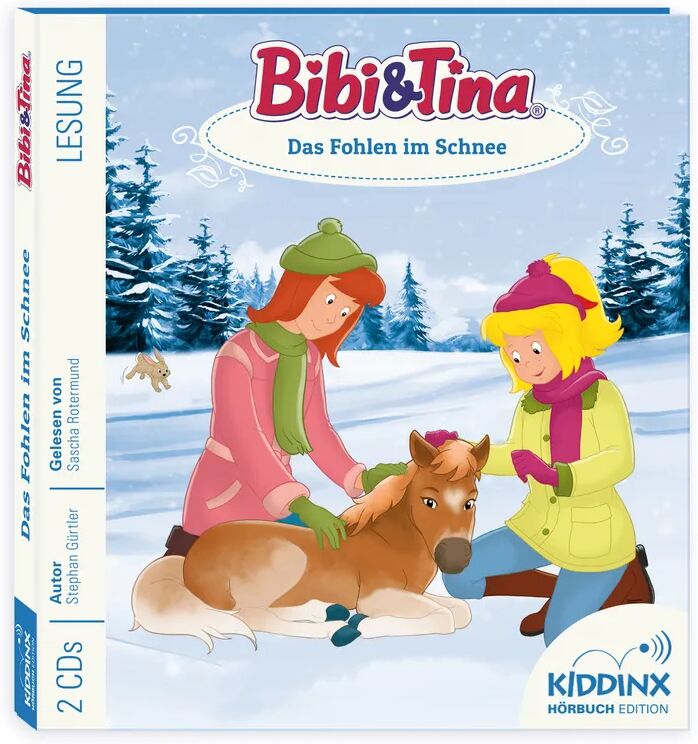 Kiddinx Media Bibi & Tina - Das Fohlen im Schnee, 2 Audio-CDs