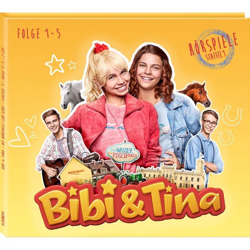 Kiddinx Media Bibi & Tina - Die Hörspiele zur Serie Staffel 1 (Folge 1-5) (2 CDs)