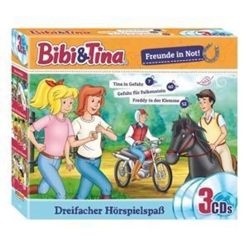 Kiddinx Media Bibi & Tina - Freunde in Not, 3 Audio-CD