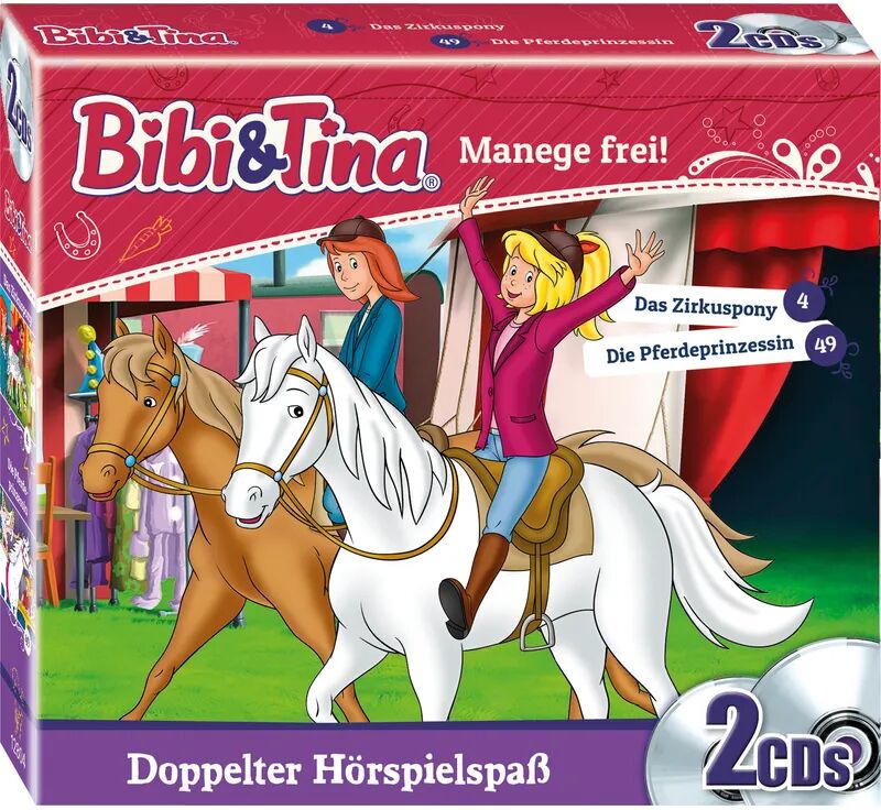 Kiddinx Media Bibi & Tina - Manege frei, 2 Audio-CD