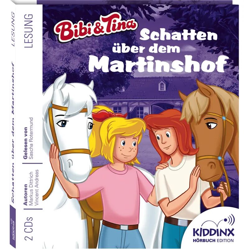 Kiddinx Media Bibi & Tina, Schatten über dem Martinshof, 2 Audio-CDs