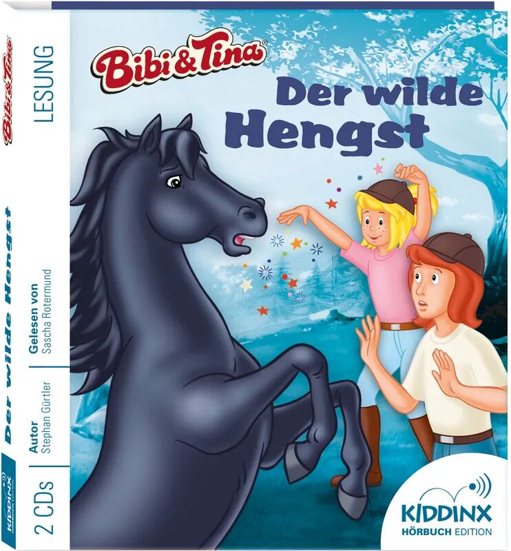 Kiddinx Media Bibi und Tina, Der Wilde Hengst, 2 Audio-CDs