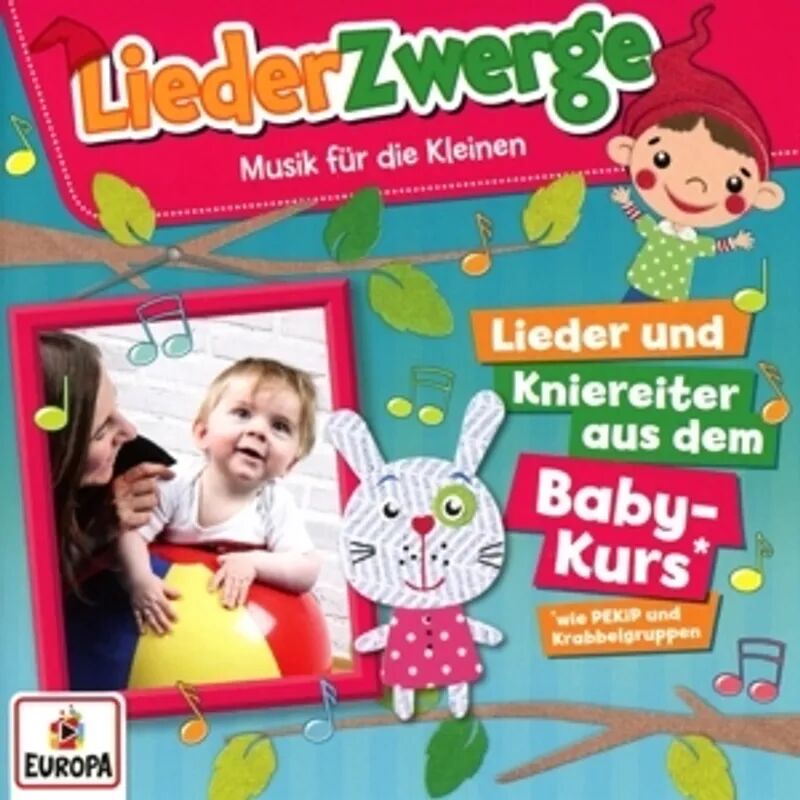 Sony CD: Liederzwerge – Lieder und Kniereiter aus dem Baby-Kurs