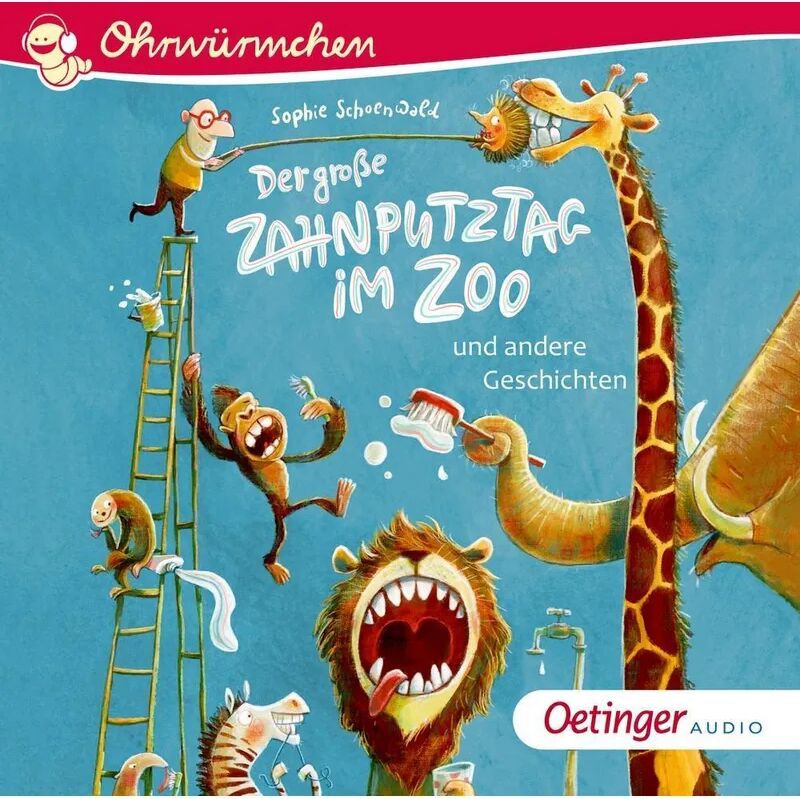 Oetinger Media Der große Zahnputztag im Zoo und andere Geschichten, 1 Audio-CD