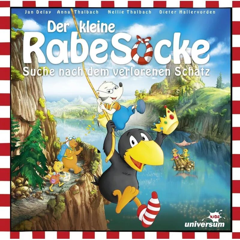 LEONINE Distribution Der kleine Rabe Socke - Suche nach dem verlorenen Schatz (Hörspiel), 1 Audio-CD