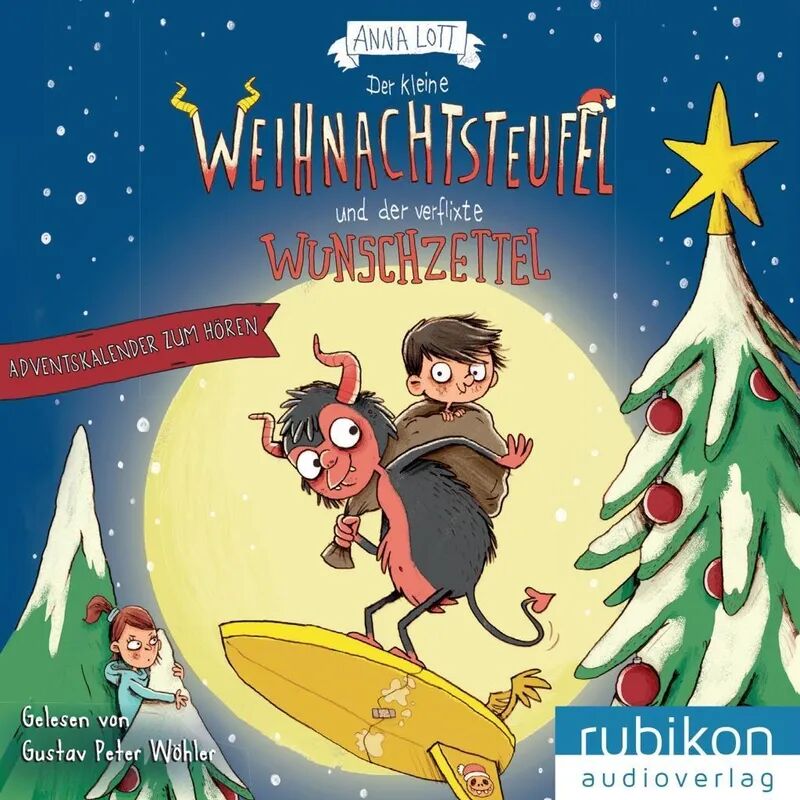 Tonpool Medien Der kleine Weihnachtsteufel und der verflixte Wunschzettel, 2 Audio-CD