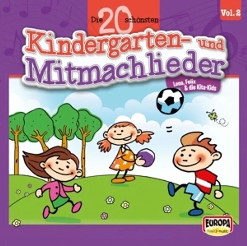 Sony Die 20 Schönsten Kindergarten- und Mitmachlieder Vol. 2