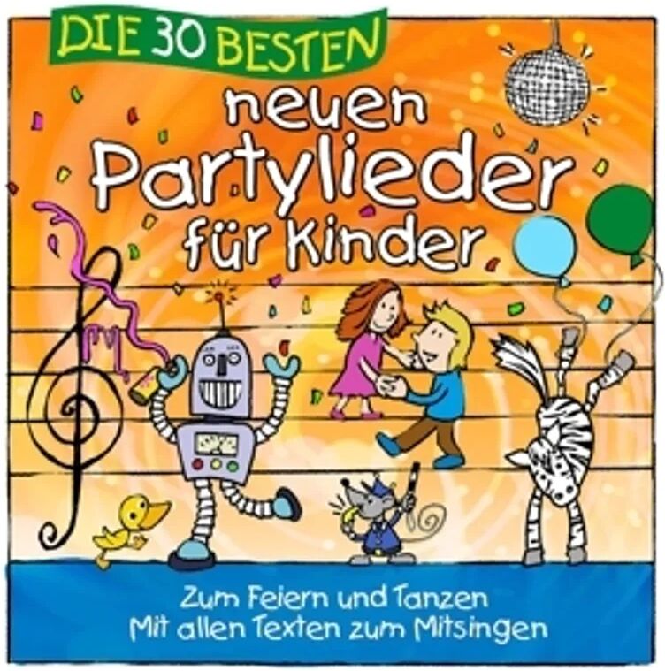 Lamp & Leute Die 30 besten neuen Partylieder für Kinder