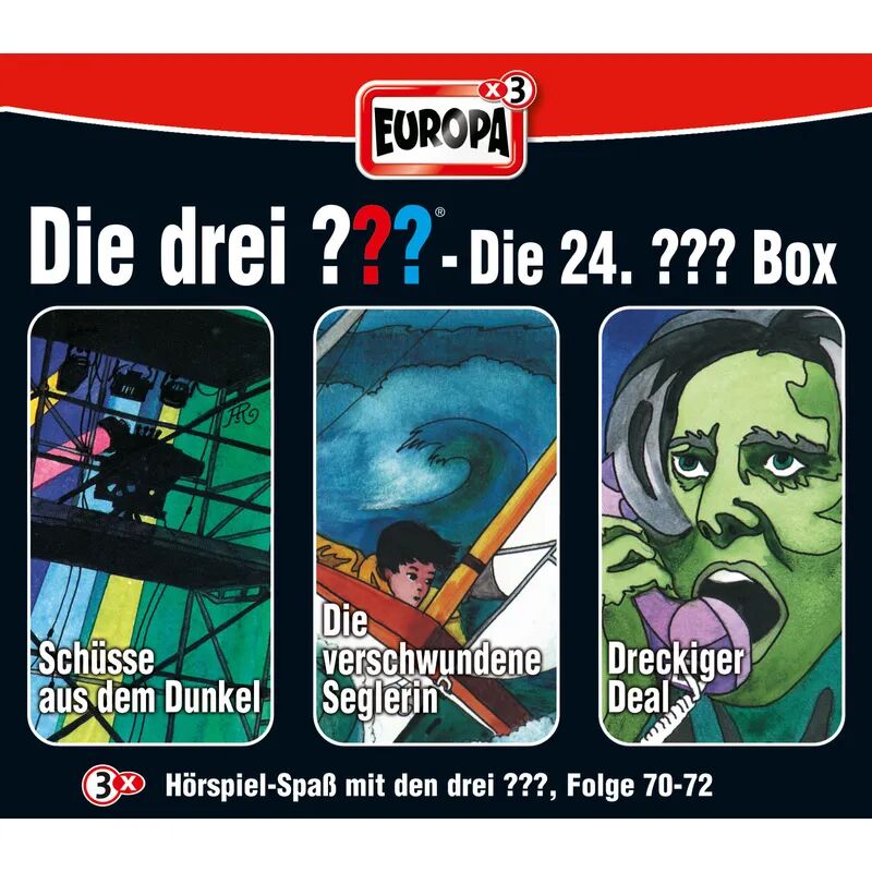 Sony Die drei ??? Die 24. Box (Folgen 70-72, 3 CDs)