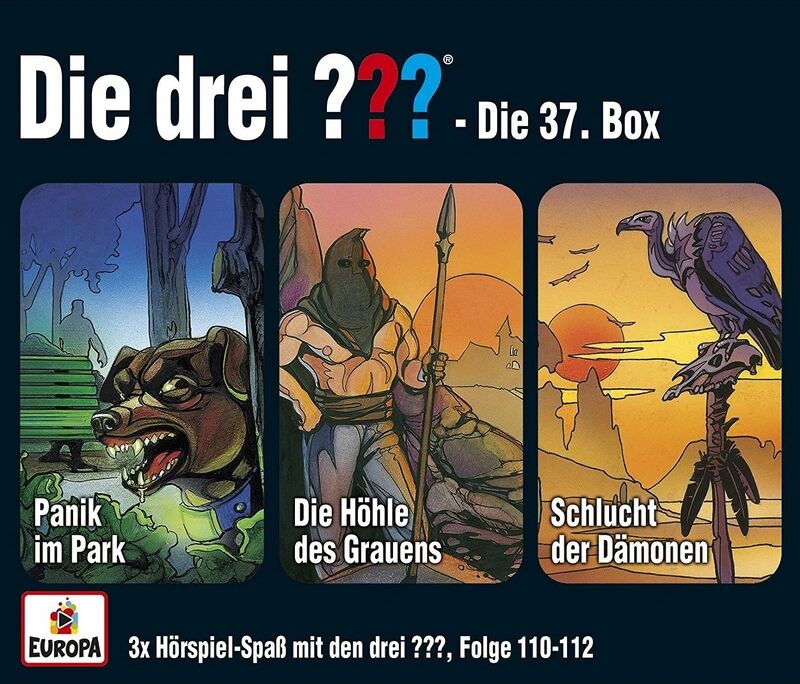 Miller Random House Die drei ??? - Die 37. ???-Box (Folgen 110, 111, 112) (3 CDs)