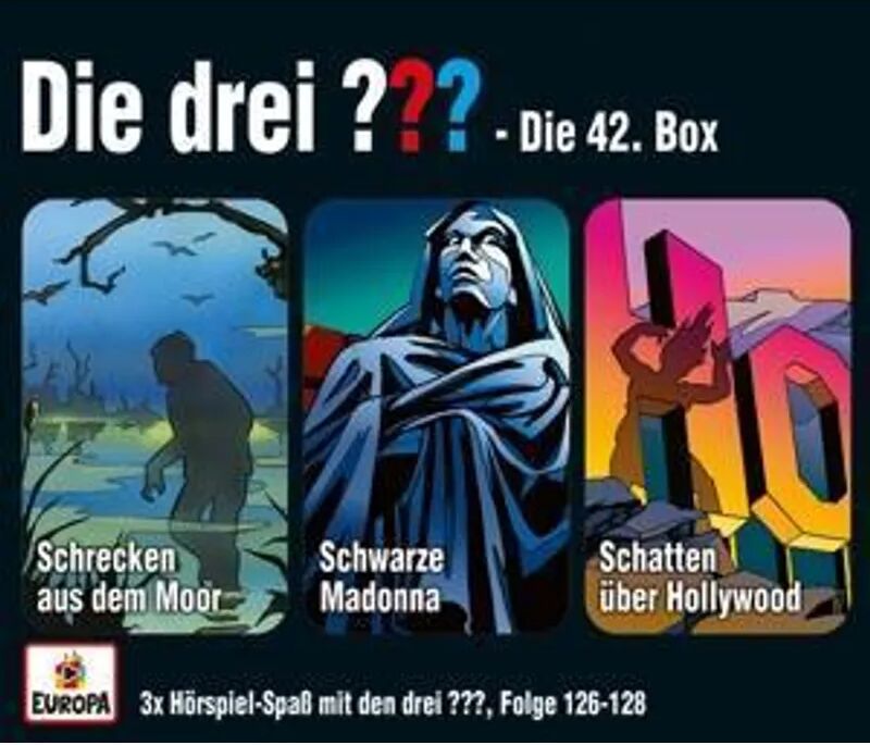 Miller Sonstiges Wortprogramm Die drei ??? - Die 42. Box (Folgen 126,127,128) (3 CDs)