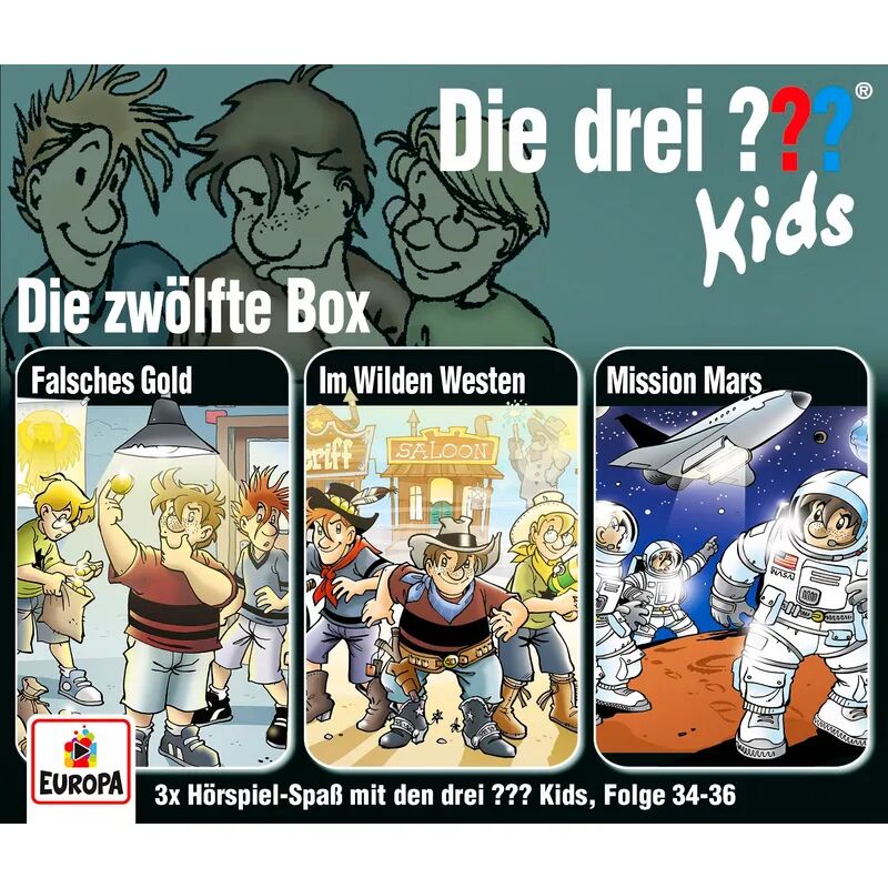 United Die drei ???-Kids - Die 12. Box (Folgen 34-36) (3 CDs)