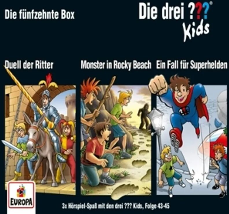 United Die drei ???-Kids - Die 15. Box (Folgen 43, 44, 45) (3 CDs)