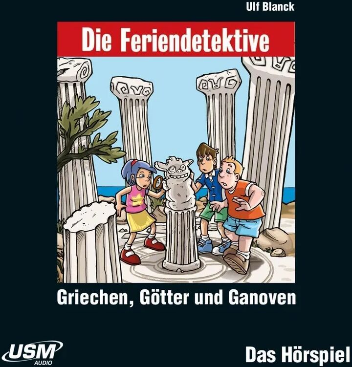 United Die Feriendetektive: Griechen, Götter und Ganoven, 1 Audio-CD