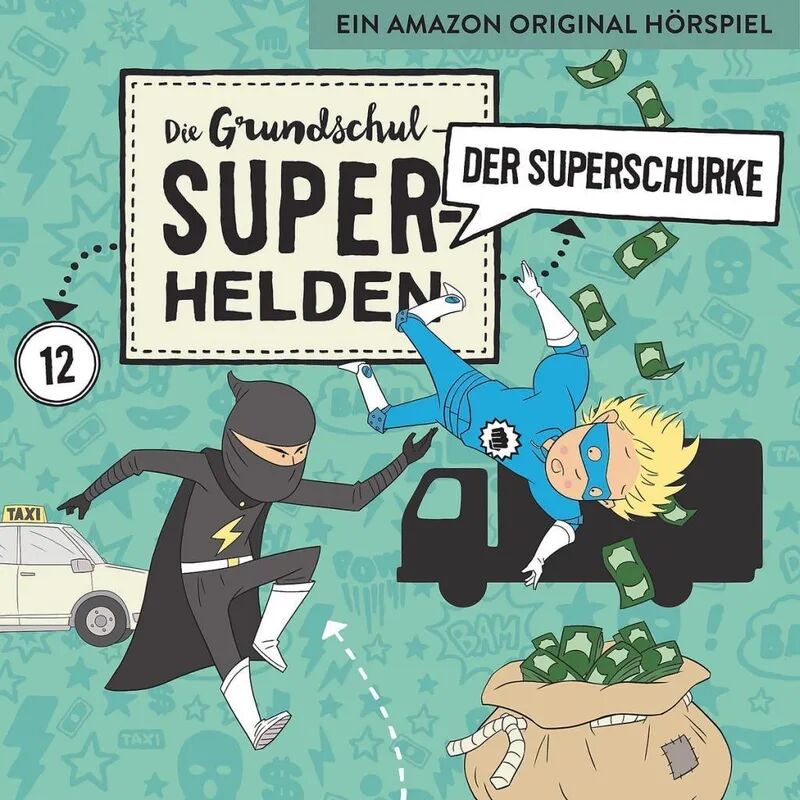 Sammel-label (sonstige) Die Grundschul-Superhelden - Der Superschurke, 1 Audio-CD