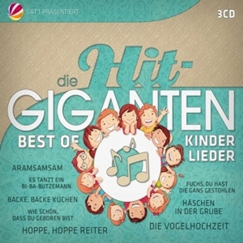 NITRON media Die Hit-Giganten - Best Of Kinderlieder (3 CDs)