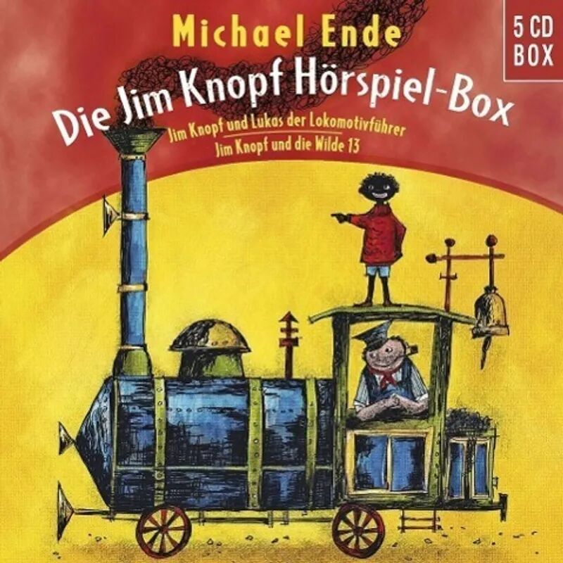 KARUSSELL Die Jim Knopf und Lukas der Lokomotivführer Hörspiel-Box, 5 Audio-CDs