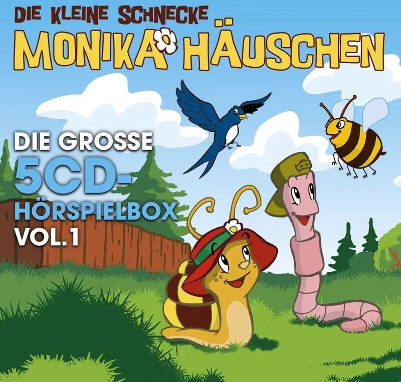 UNIVERSAL MUSIC Die kleine Schnecke Monika Häuschen - Die große 5CD-Hörspielbox Vol. 1