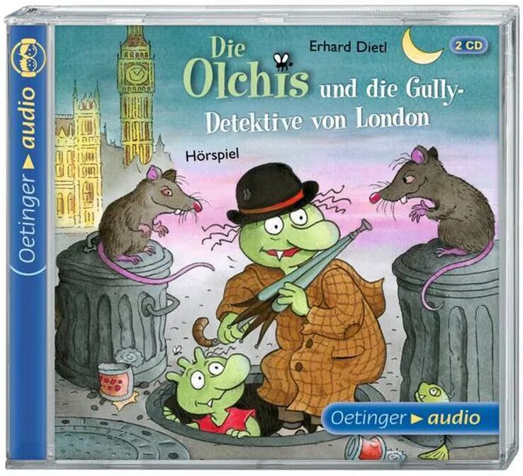 Oetinger Media Die Olchis-Kinderroman - 7 - Die Olchis und die Gully-Detektive von London