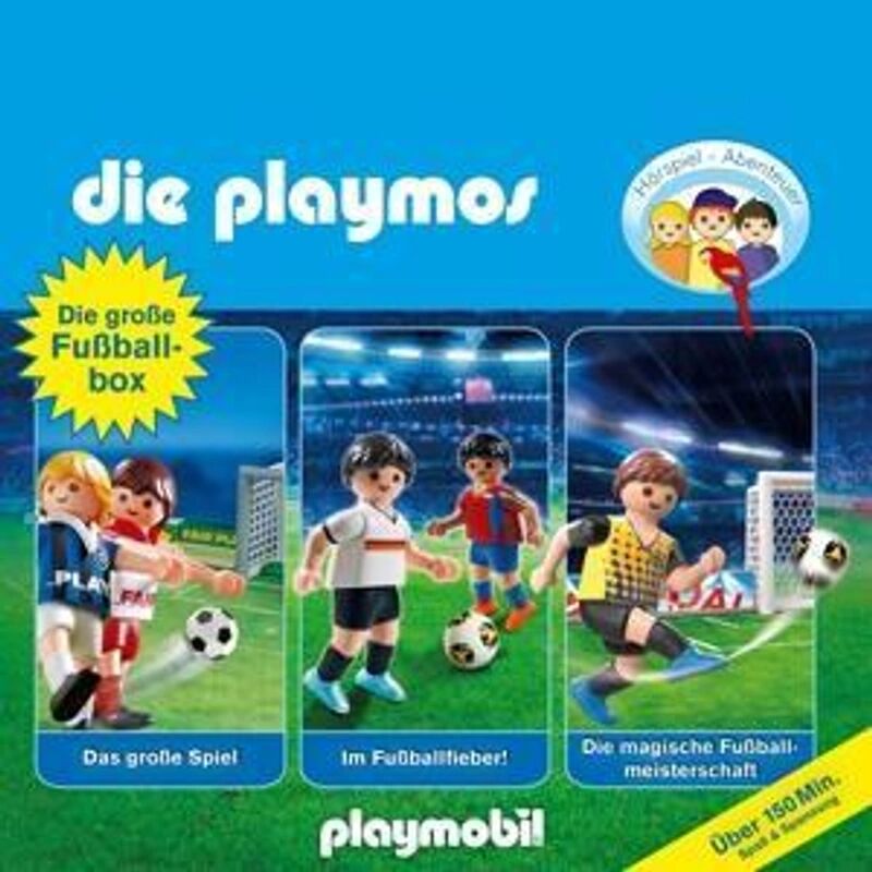 Edel Music & Entertainment CD / DVD Die Playmos - Die große Fußball-Box, 3 Audio-CDs
