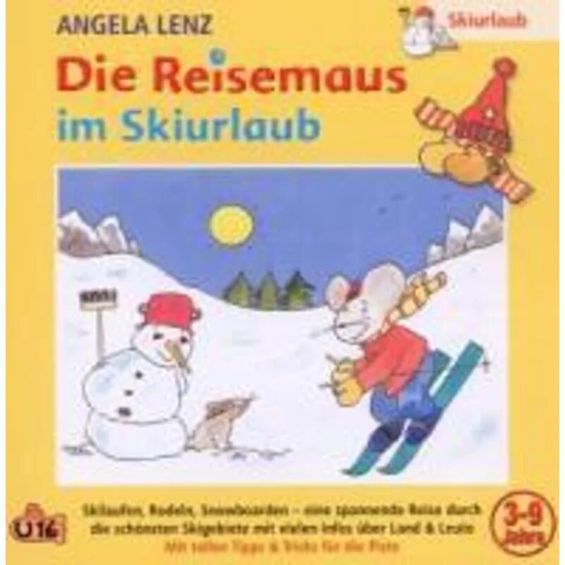 U16 Die Reisemaus Im Skiurlaub, 1 Audio-CD