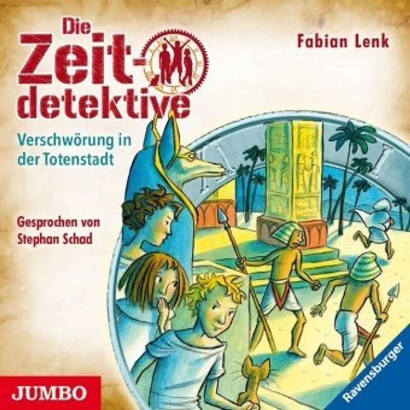 Jumbo Neue Medien Die Zeitdetektive - Verschwörung in der Totenstadt, 1 Audio-CD