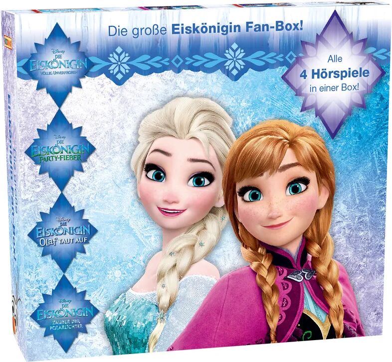 Kiddinx Media Disney - Die Eiskönigin, 3 Audio-CDs