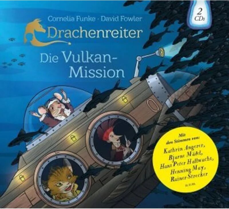 Oetinger Media Drachenreiter - Die Vulkan-Mission, 2 Audio-CDs