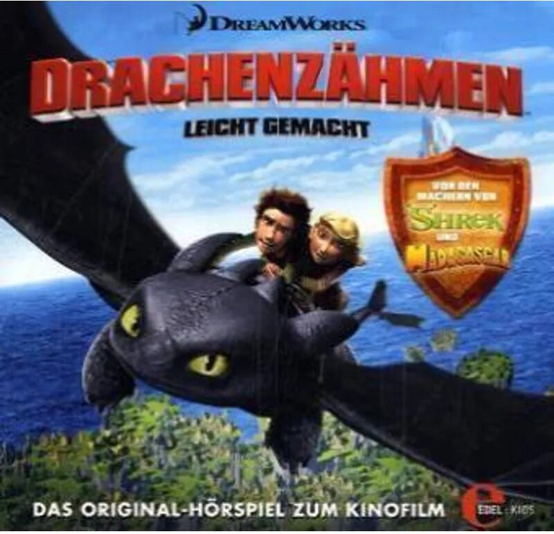 Edel Kids Books - ein Verlag der Edel Verlagsgrupp Drachenzähmen leicht gemacht, 1 Audio-CD