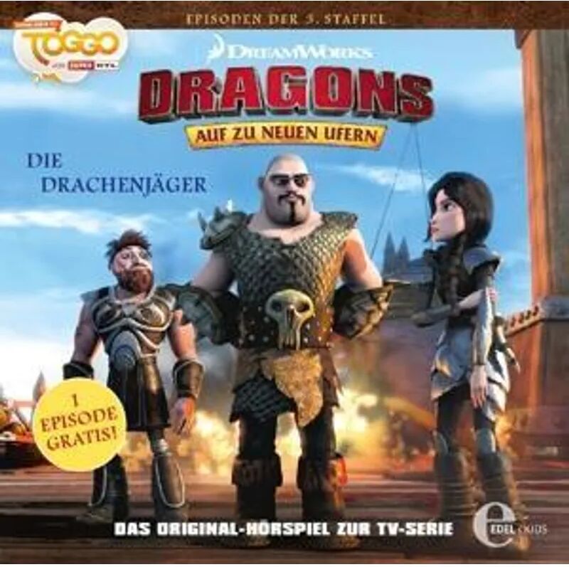 Edel Music & Entertainment CD / DVD Dragons - Auf zu neuen Ufern - Drachenjäger, 1 Audio-CD