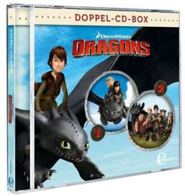 Edel Music & Entertainment CD / DVD Dragons - Die Reiter von Berk - Dragons-Doppel-Box-Folgen 1+2-Hörspiele, 2...