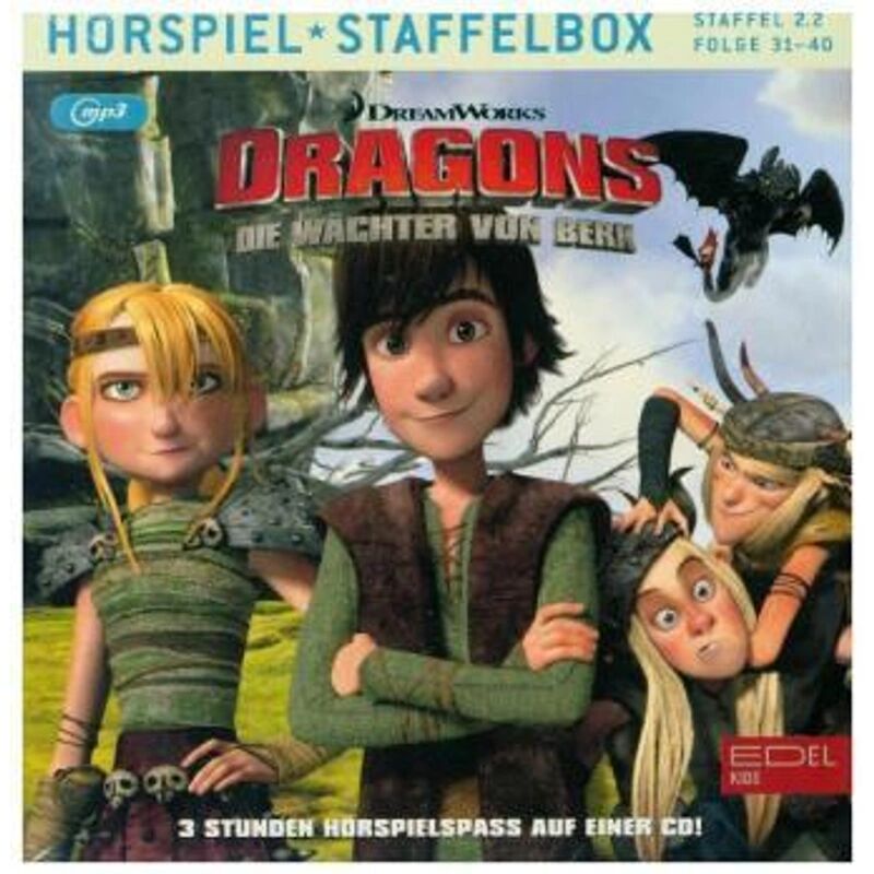 Edel Music & Entertainment CD / DVD Dragons - Die Wächter von Berk - Staffelbox, 1 MP3-CD