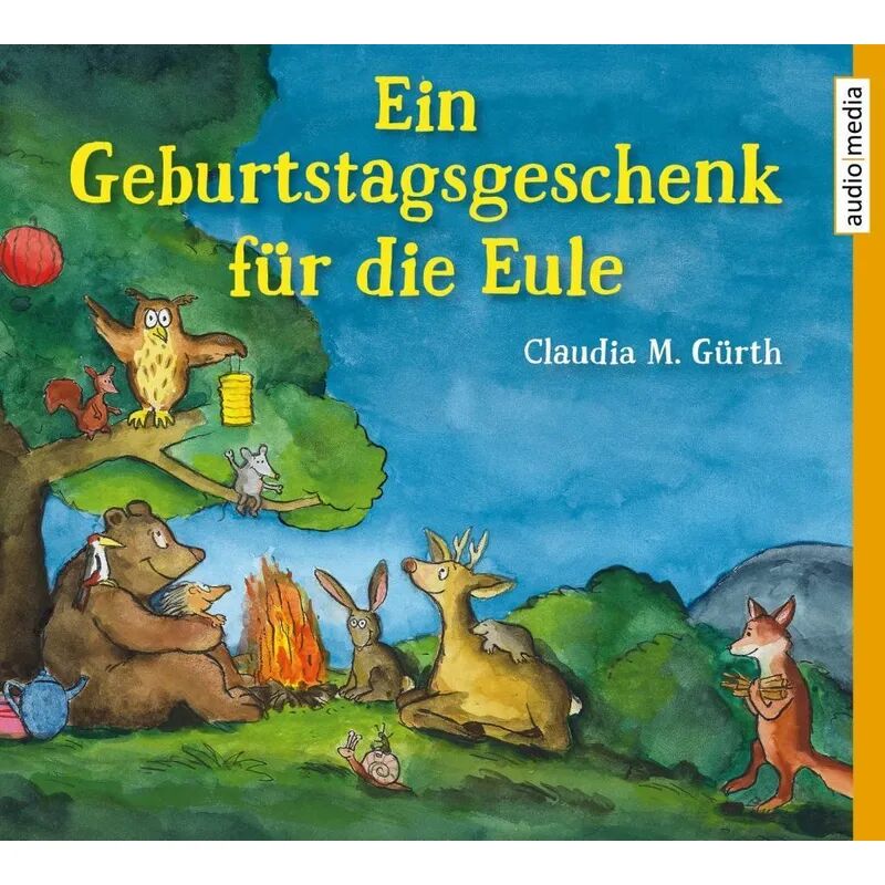 audio media Verlag Ein Geburtstagsgeschenk für die Eule, 2 Audio-CDs