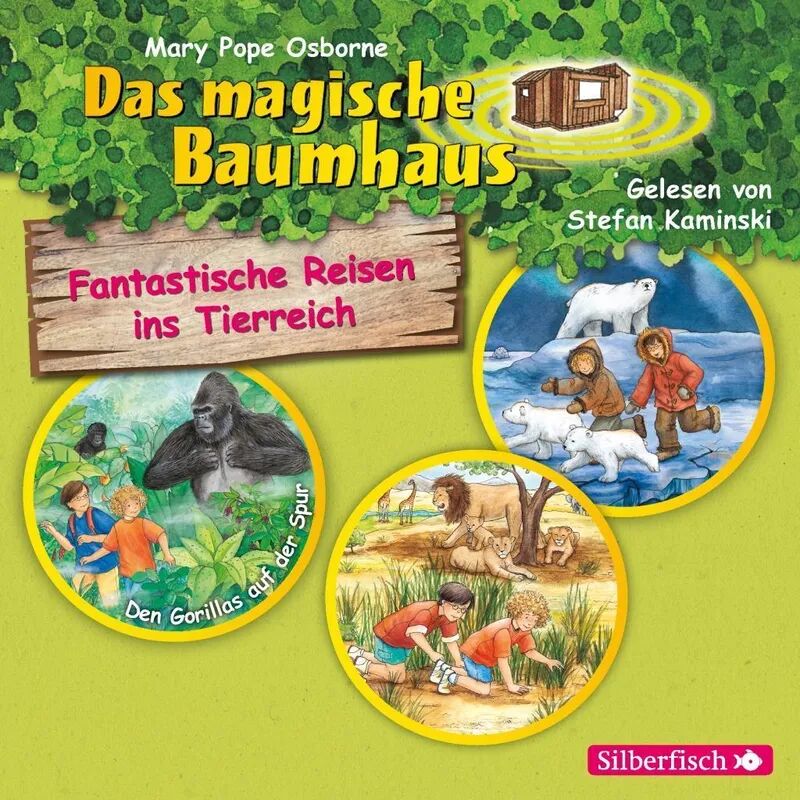 Silberfisch Fantastische Reisen ins Tierreich. Die Hörbuchbox (Das magische Baumhaus),...