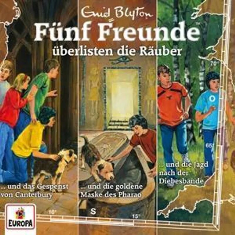 Sony Fünf Freunde überlisten die Räuber (3CD-Box, Folgen 88, 102, 104) (Folge 29)