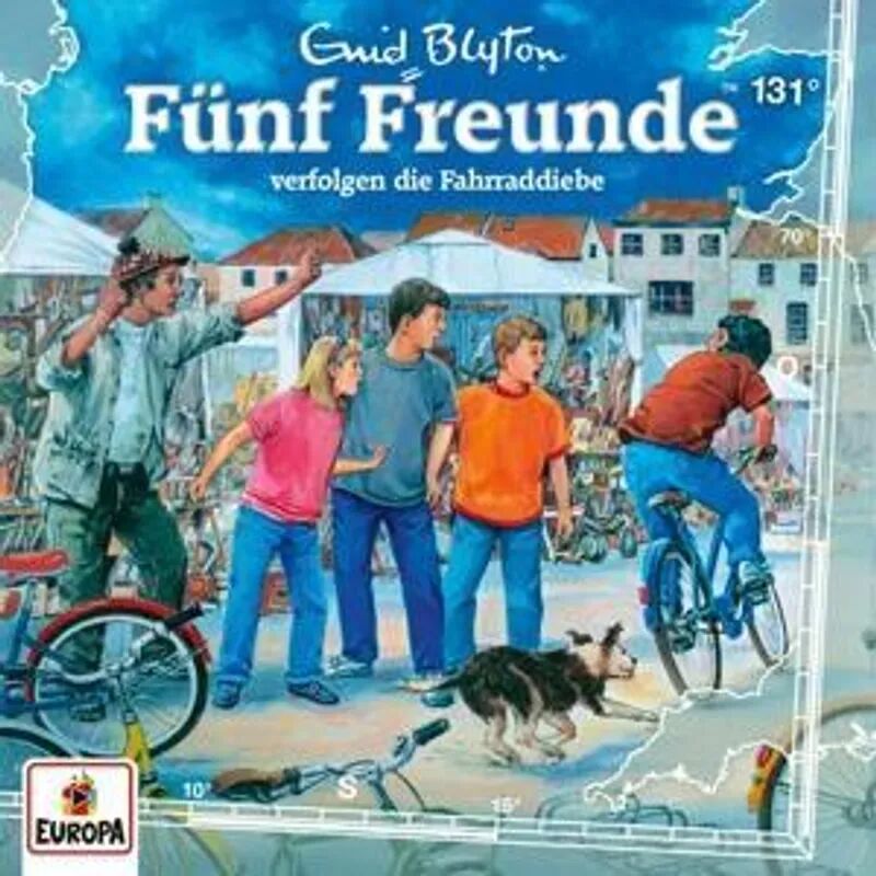 Sony Fünf Freunde verfolgen die Fahrraddiebe, 1 Audio-CD